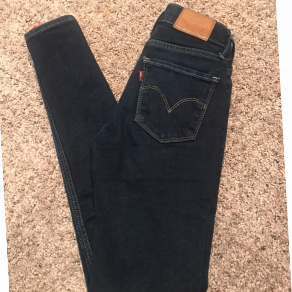 NEW Levis Premium 710 Super Skinny Jeans w24 L30